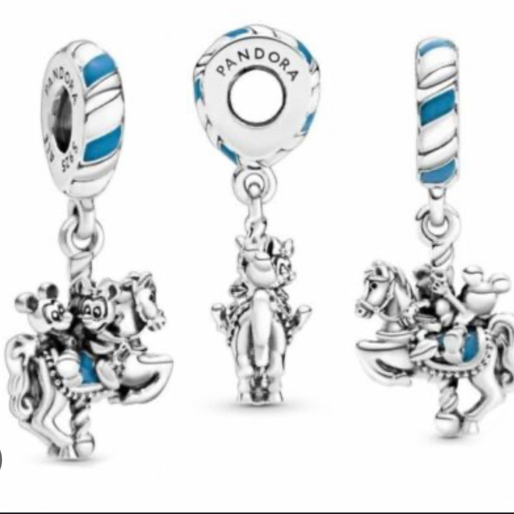 disney exclusive pandora carosel charm